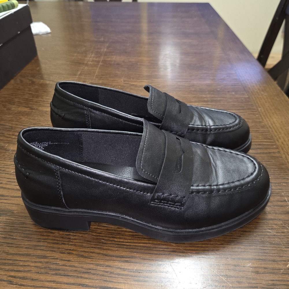Torrid Black Chunky Loafers